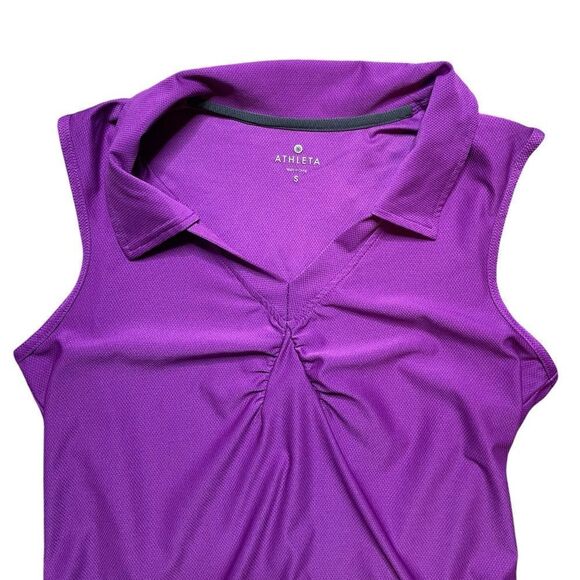 ATHLETA Wick-It Golf Tank Purple Size Small - Picture 3 of 5